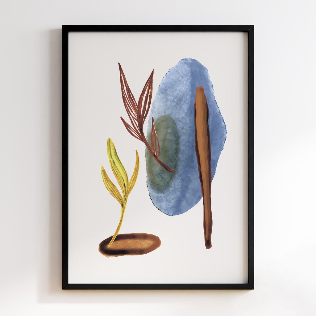 Постер Бохо Квіти та Рослини BA55