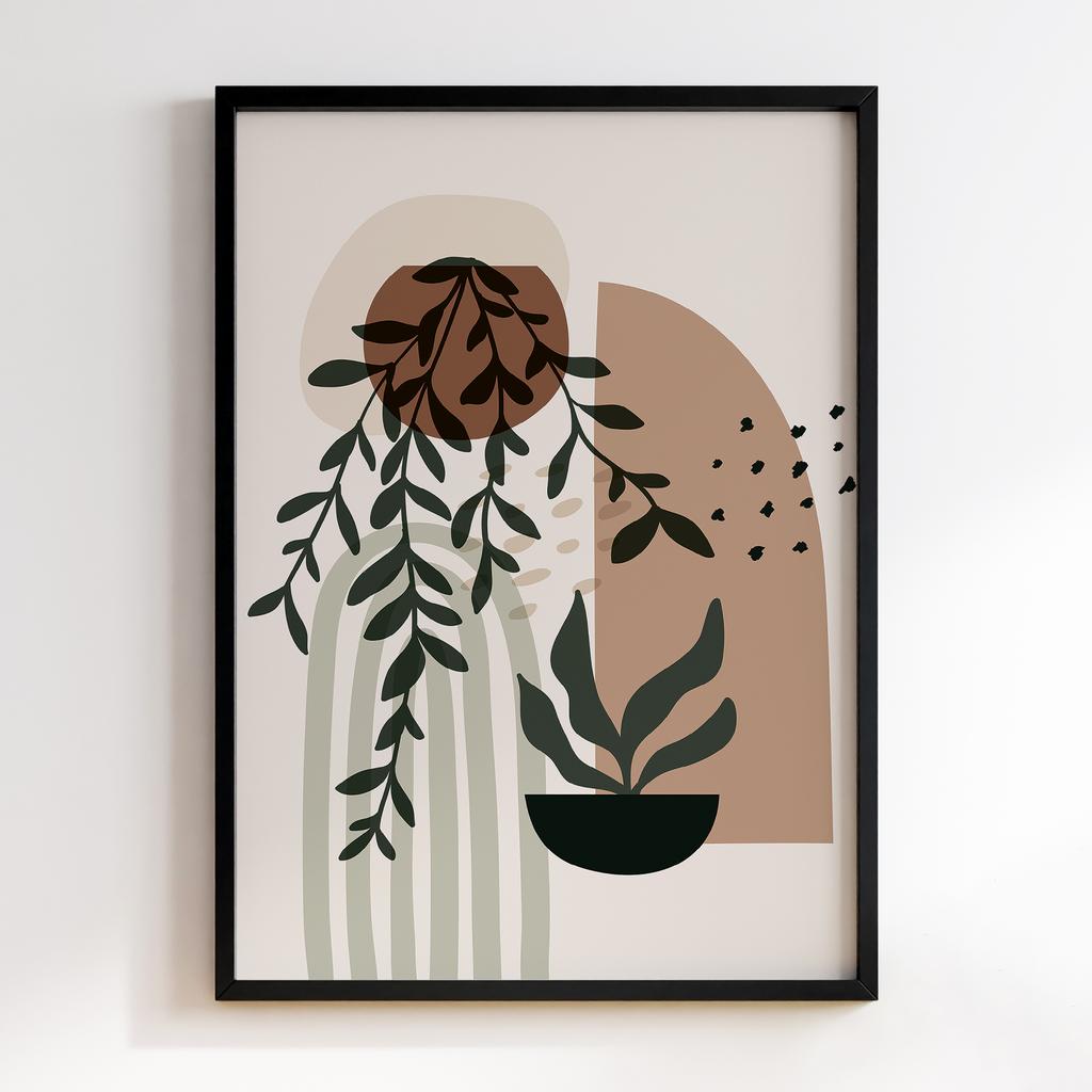 Постер Бохо Квіти та Рослини BA65