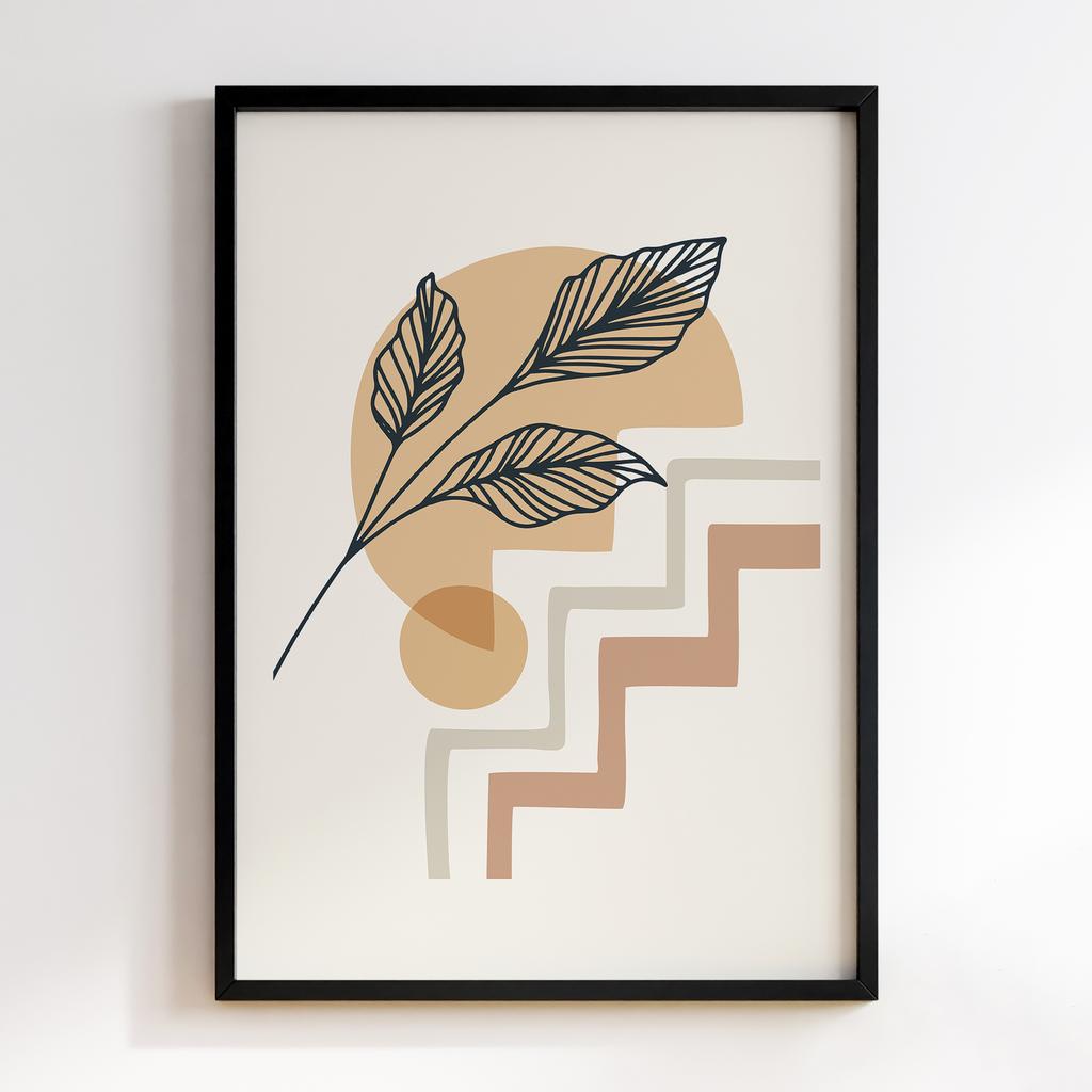 Постер Бохо Квіти та Рослини BA71