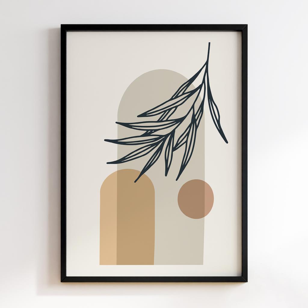 Постер Бохо Квіти та Рослини BA73