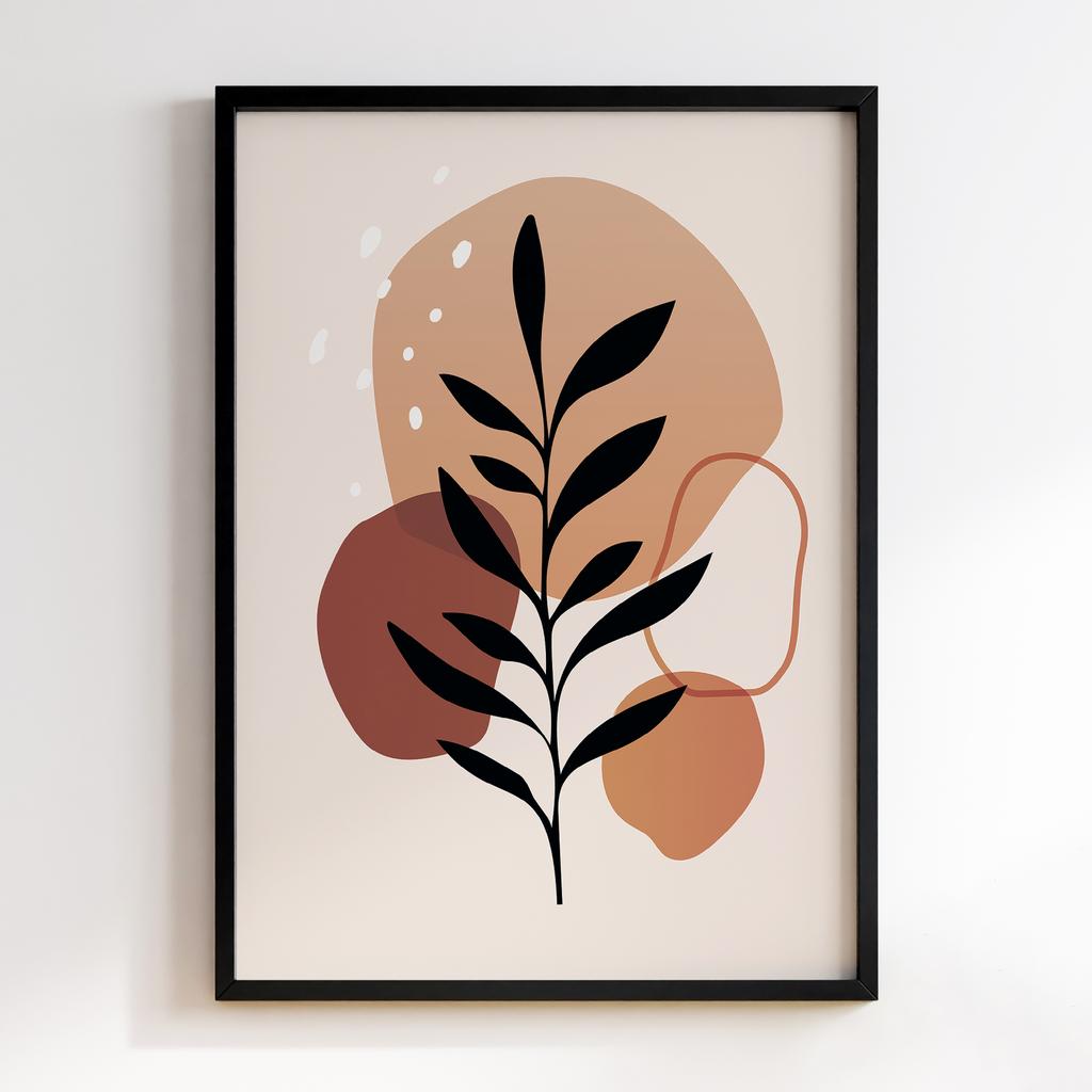 Постер Бохо Квіти та Рослини BA80