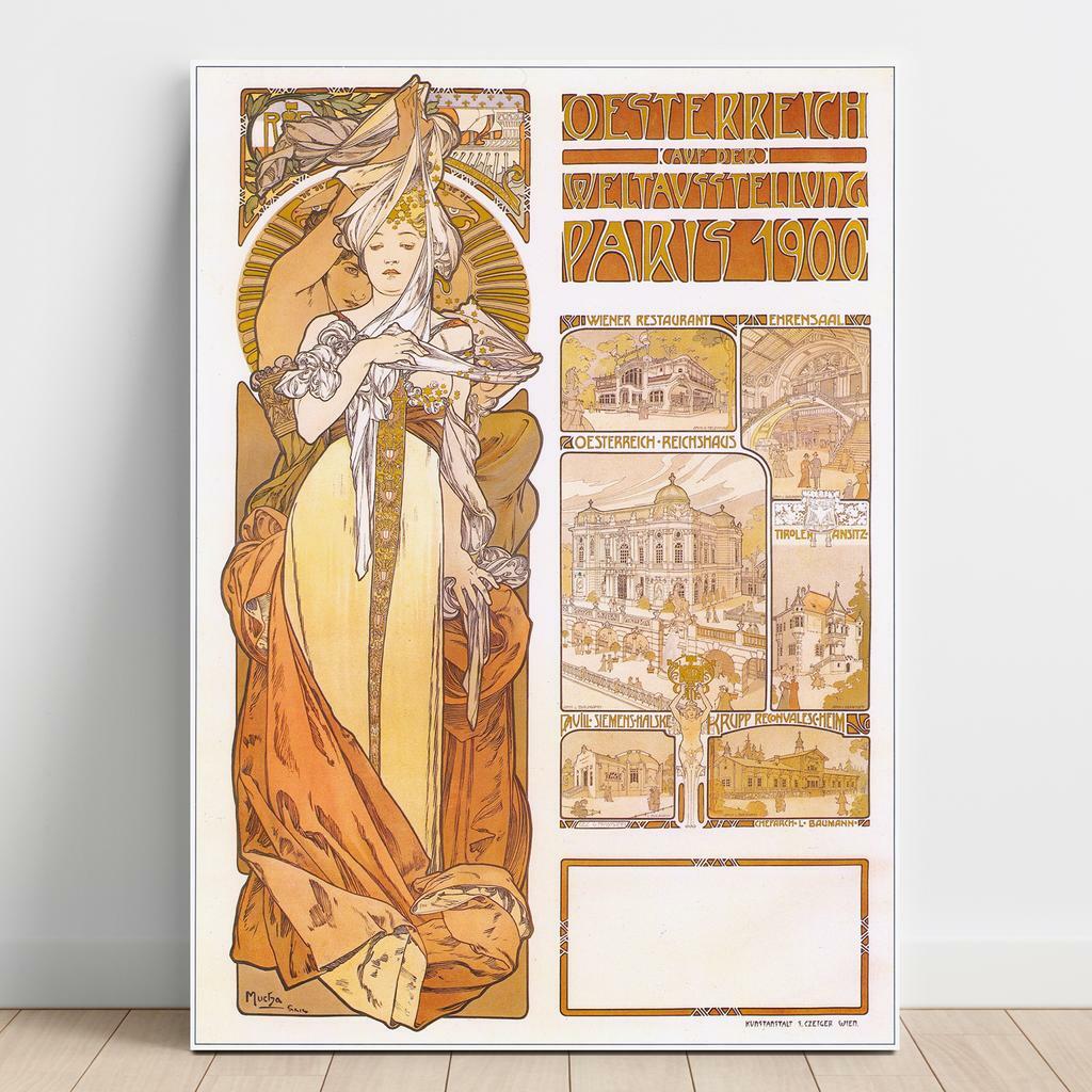 Картина на полотні Альфонс Муха (AY04)