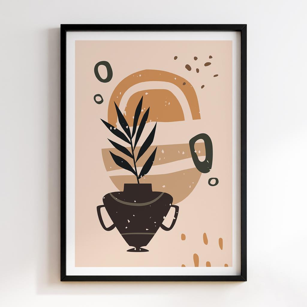 Постер Бохо Квіти та Рослини BA89