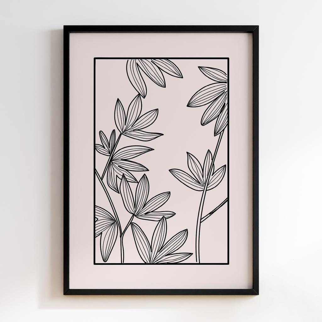 Постер Бохо Лінії LL09