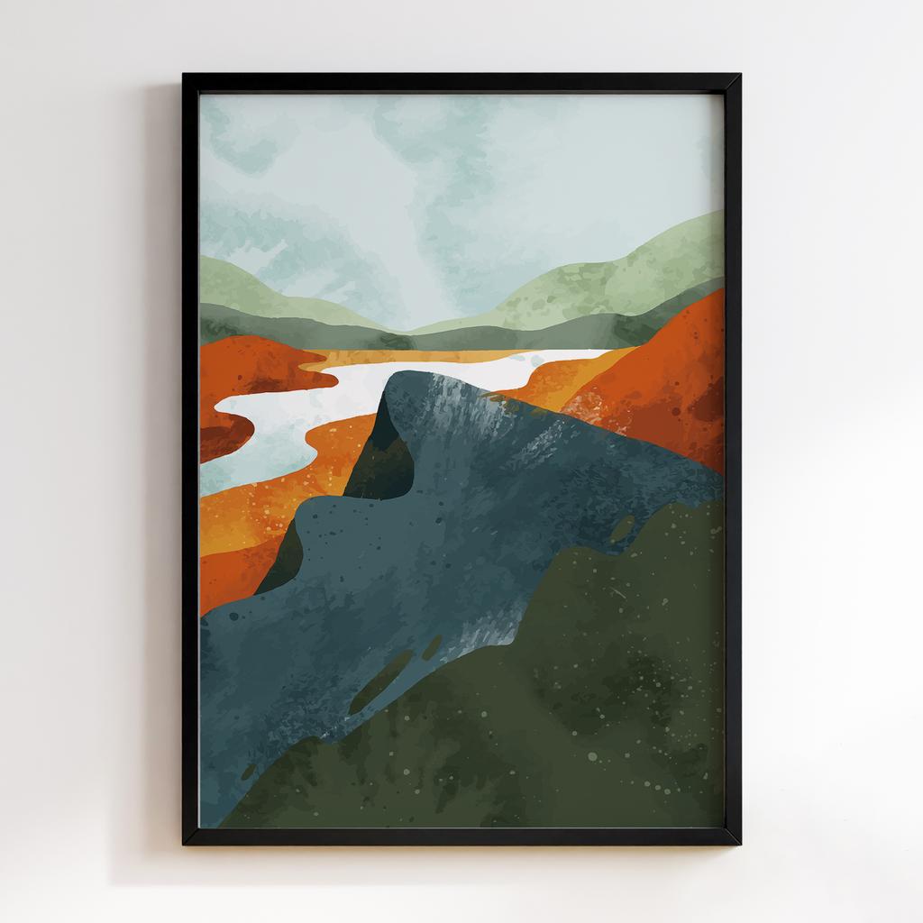 Постер Бохо Природа (Boho Nature) BW06