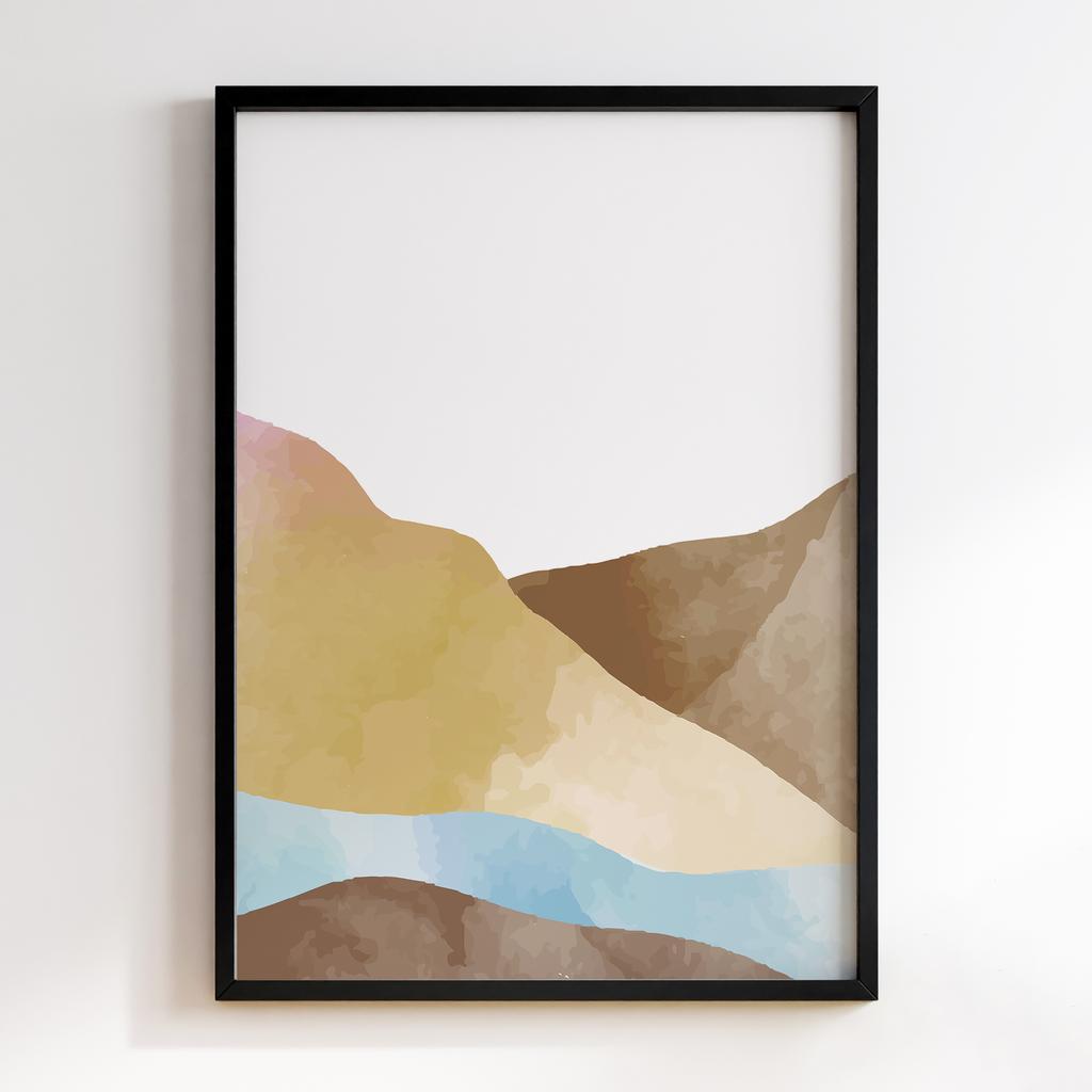 Постер Бохо Природа (Boho Nature) BW14