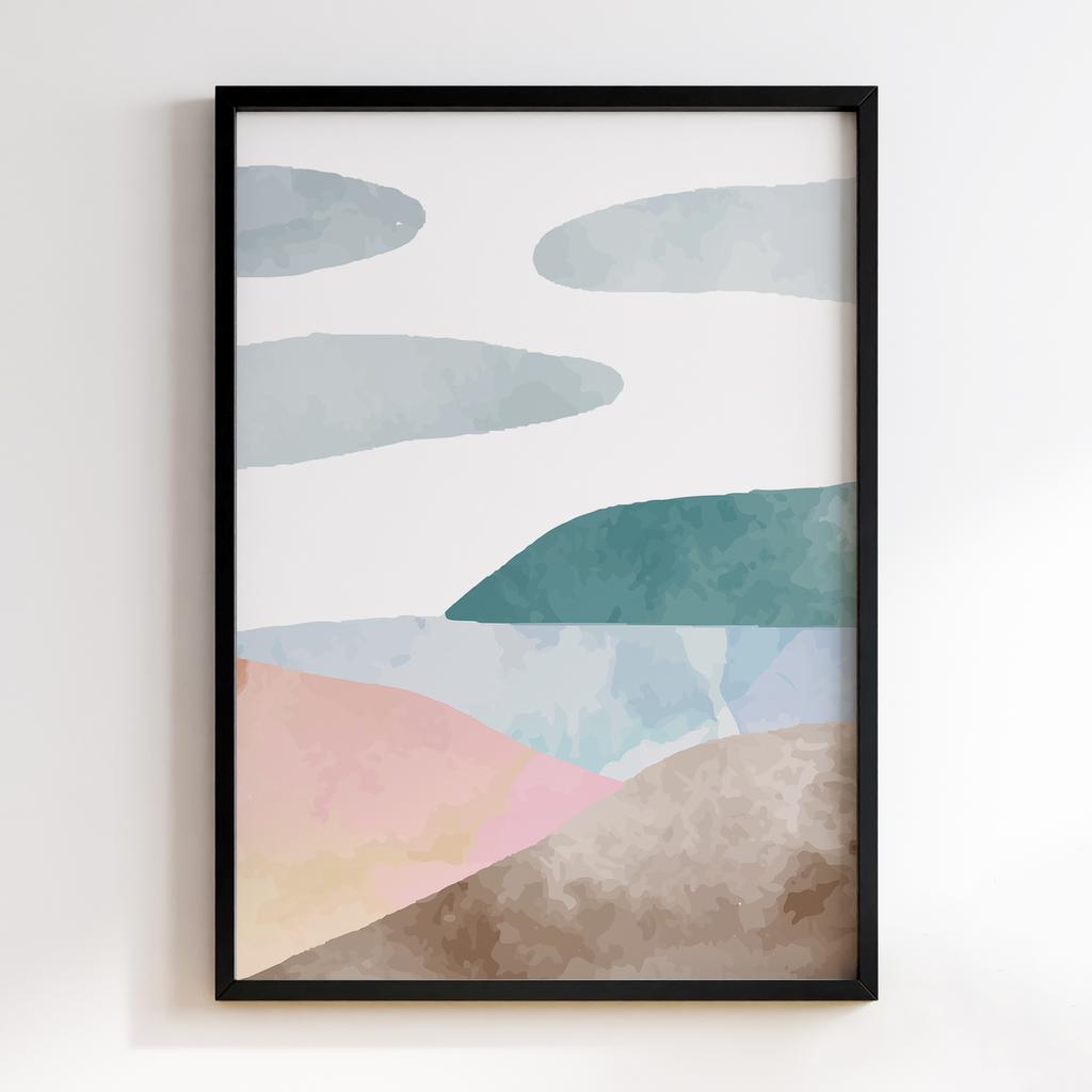 Постер Бохо Природа (Boho Nature) BW15