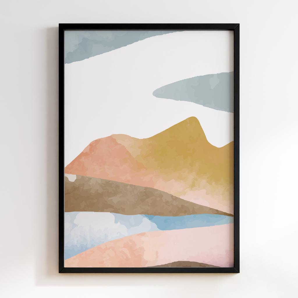 Постер Бохо Природа (Boho Nature) BW17