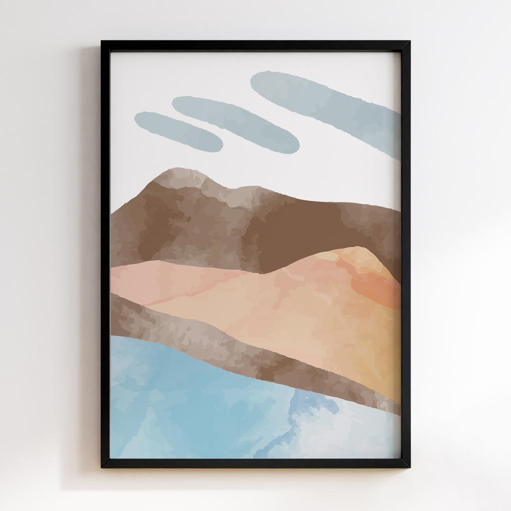 Постер Бохо Природа (Boho Nature) BW20