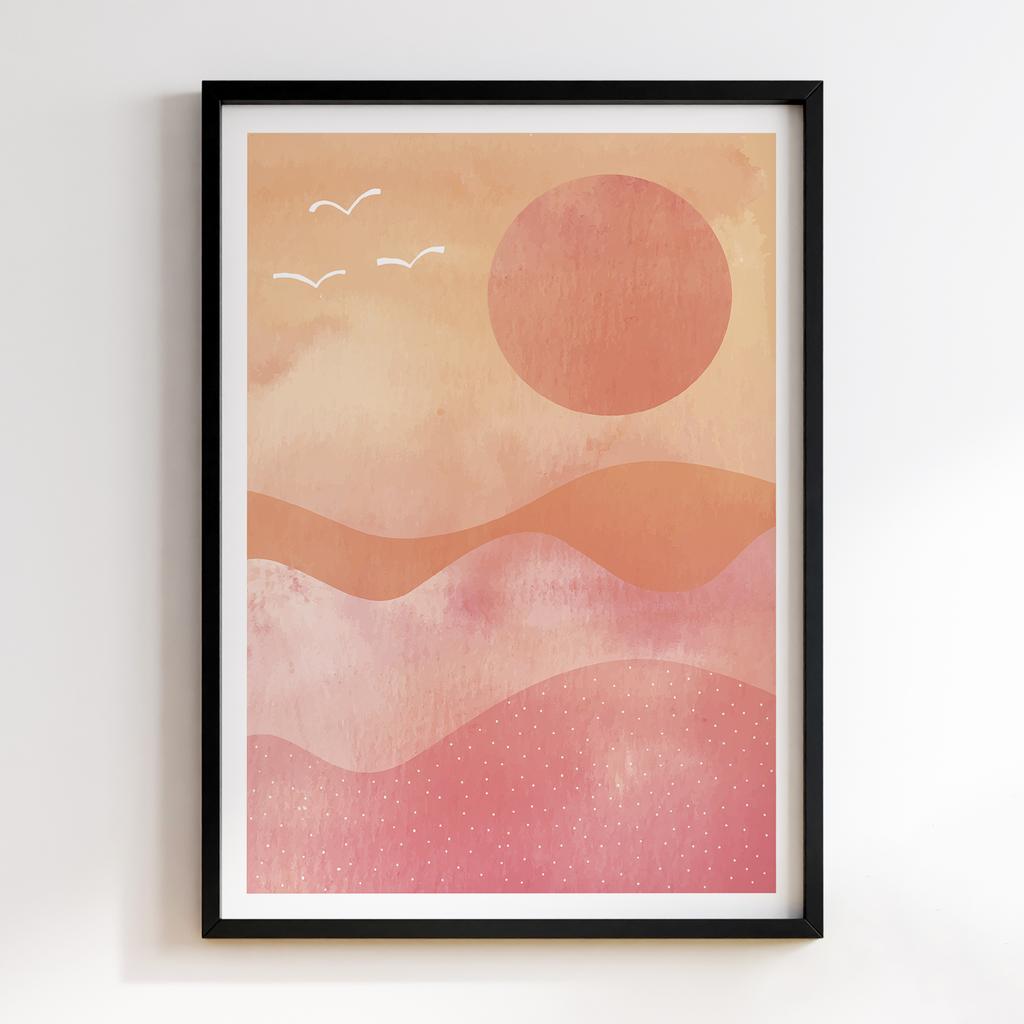 Постер Бохо Природа (Boho Nature) BW22