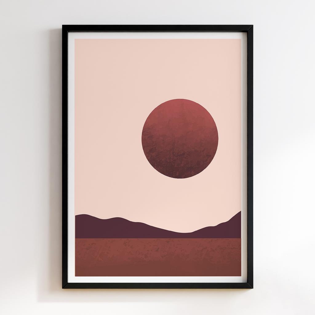 Постер Бохо Природа (Boho Nature) BW26