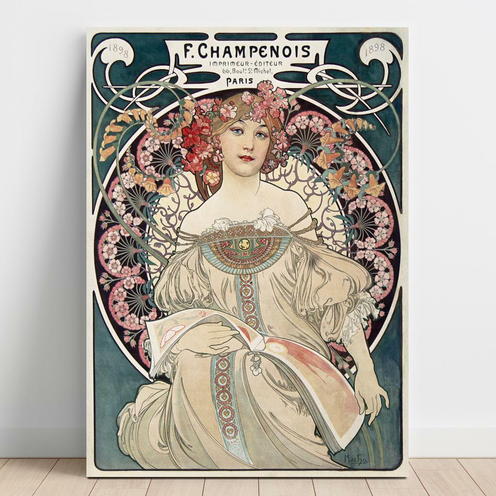 Картина на полотні Альфонс Муха (AY11)