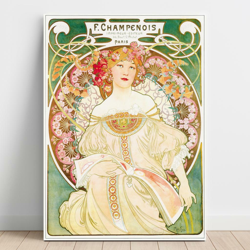 Картина на полотні Альфонс Муха (AY17)