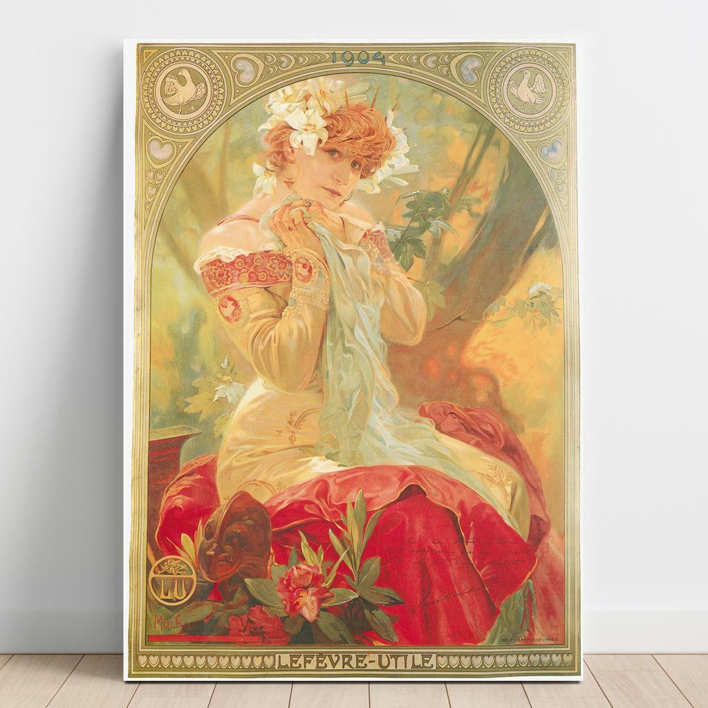 Картина на полотні Альфонс Муха (AY19)
