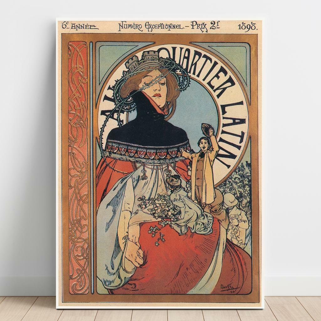 Картина на полотні Альфонс Муха (AY38)