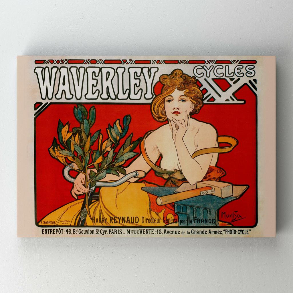 Картина на полотні Альфонс Муха (AY45)