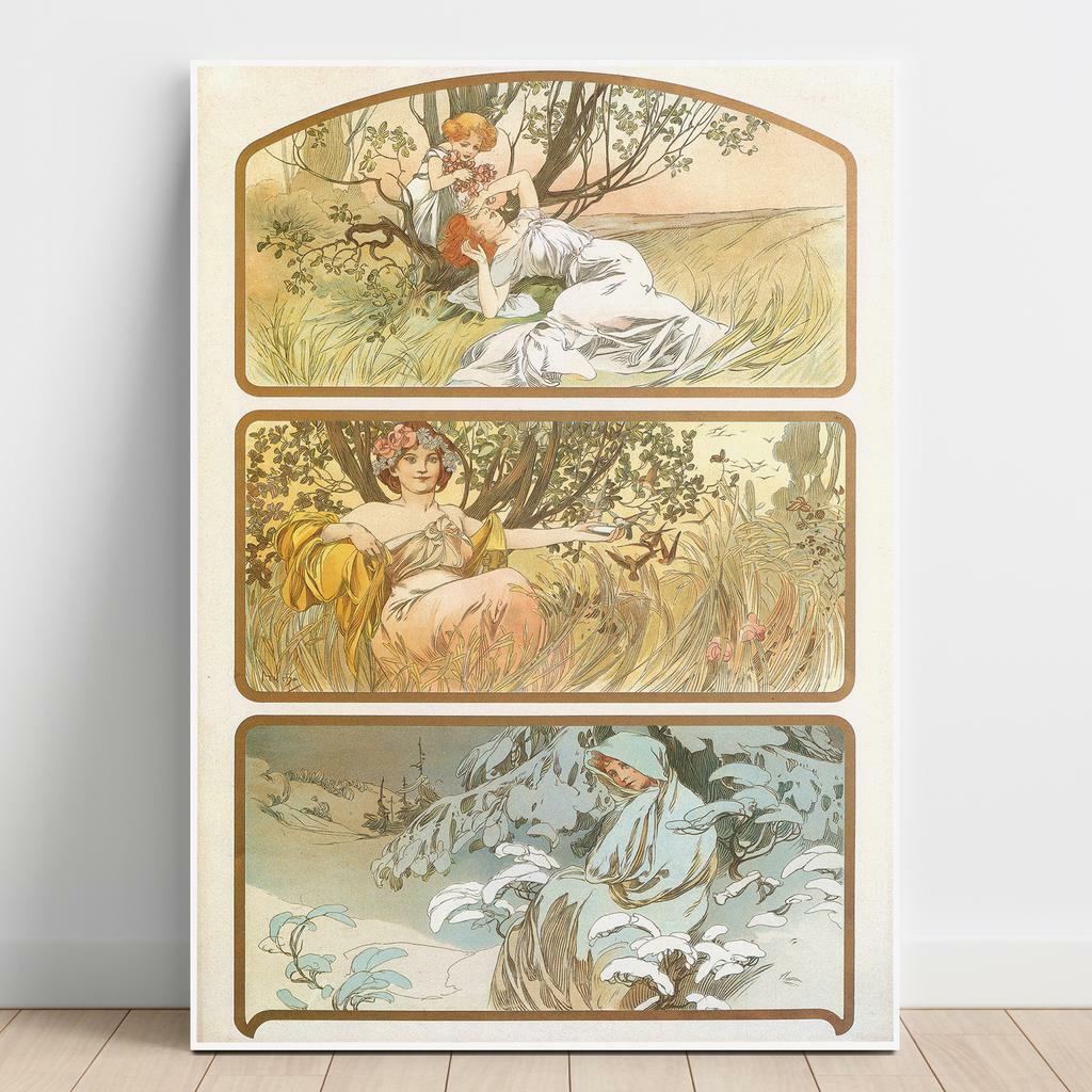 Картина на полотні Альфонс Муха (AY47)