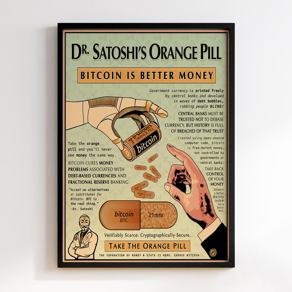 Постер Біткоін (Bitcoin) BC07