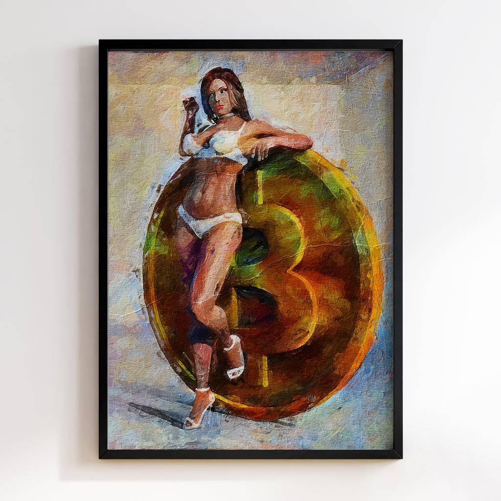 Постер Біткоін (Bitcoin) BC10