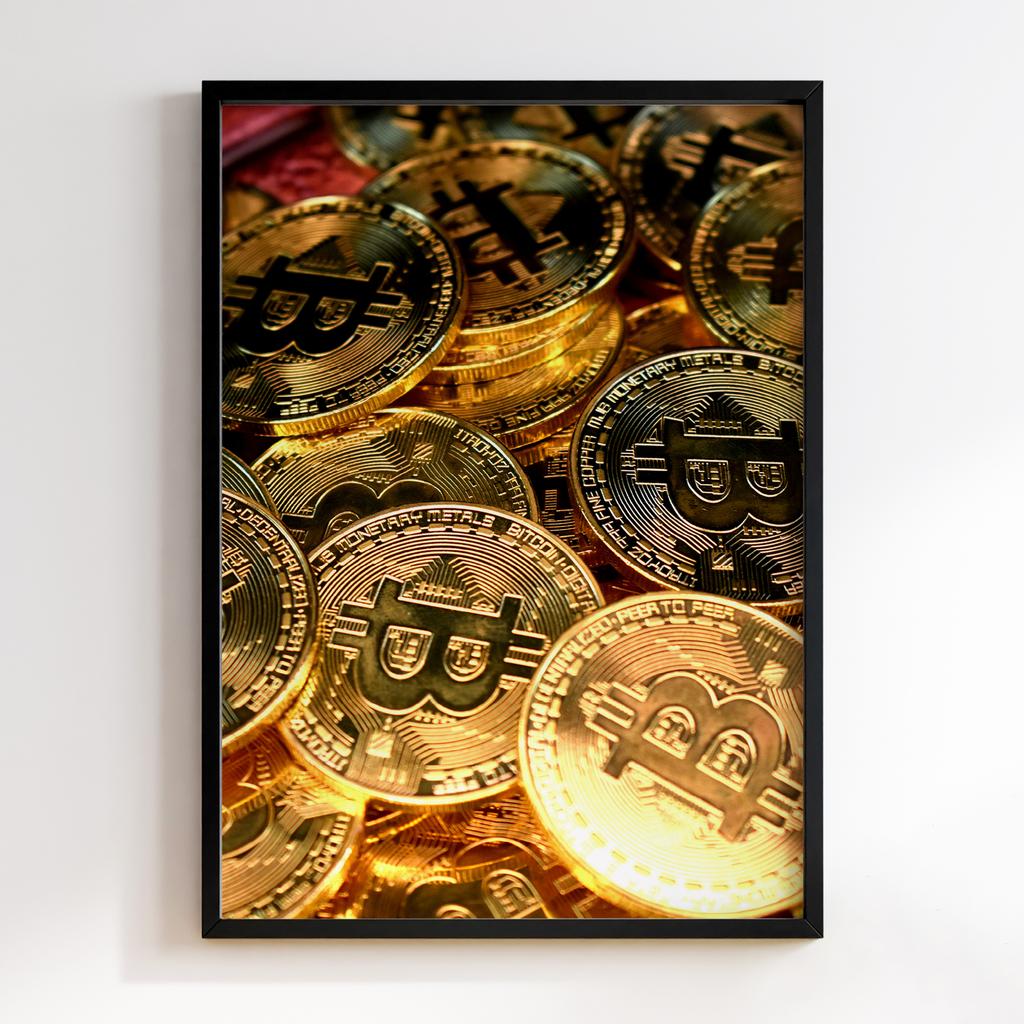 Постер Біткоін (Bitcoin) BC14