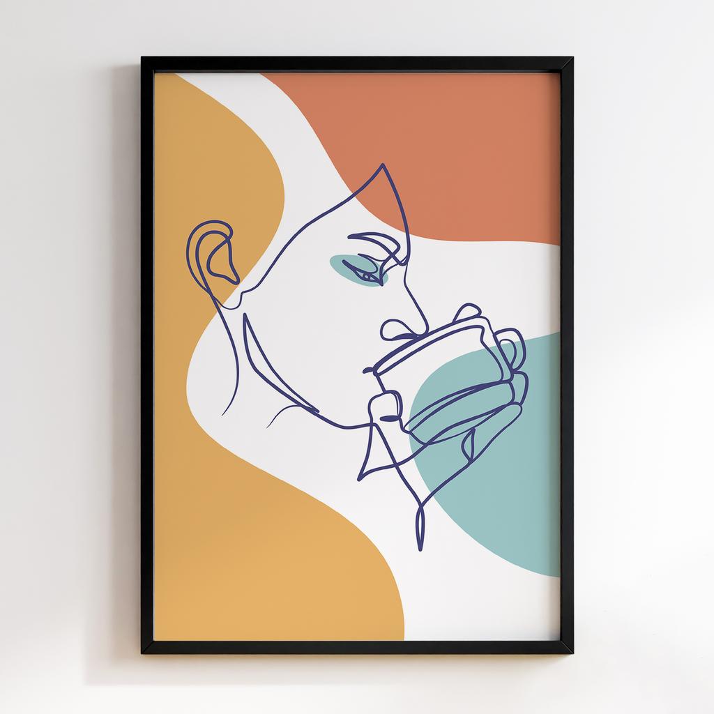 Постер Кава (Coffee) CF30