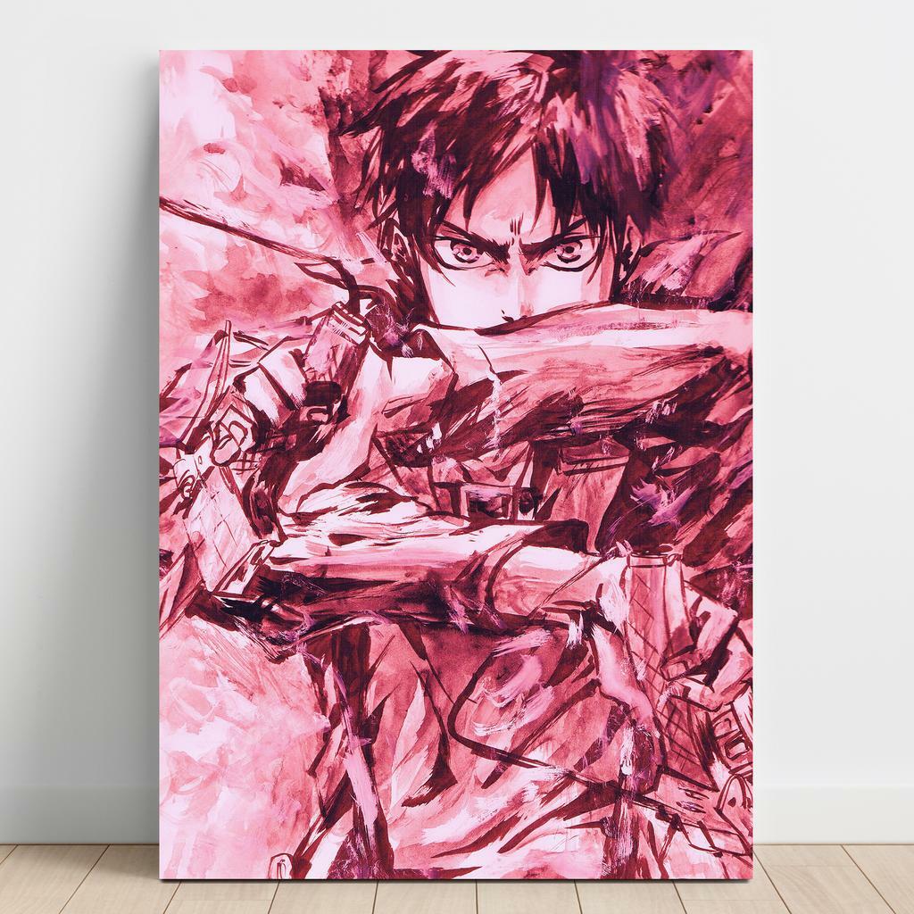 Картина на полотні Атака Титанів (Attack on Titan) AQ03