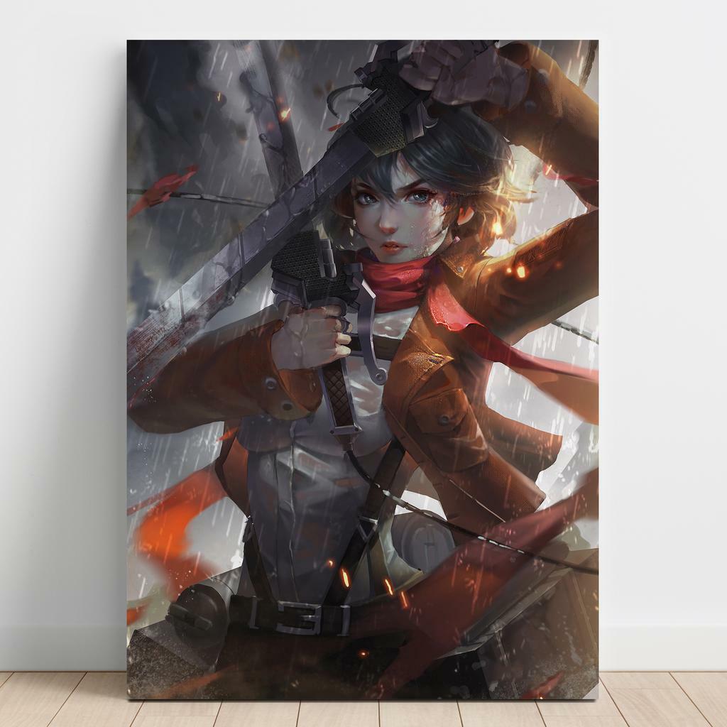 Картина на полотні Атака Титанів (Attack on Titan) AQ04