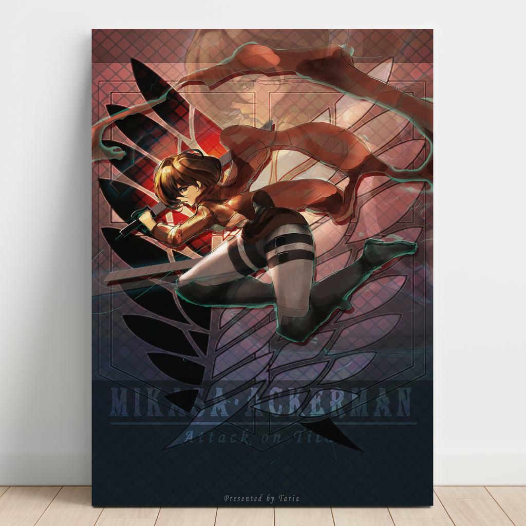 Картина на полотні Атака Титанів (Attack on Titan) AQ05