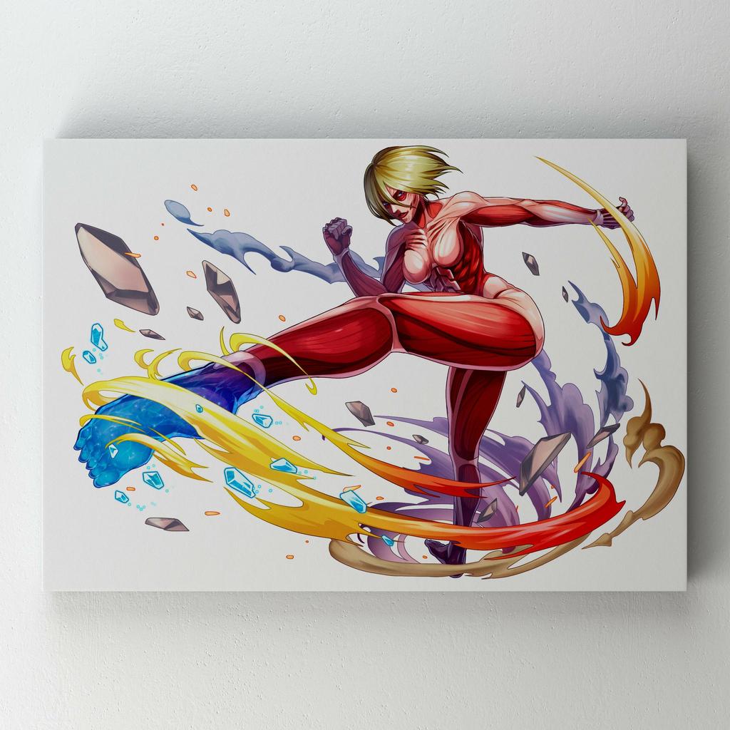 Картина на полотні Атака Титанів (Attack on Titan) AQ05