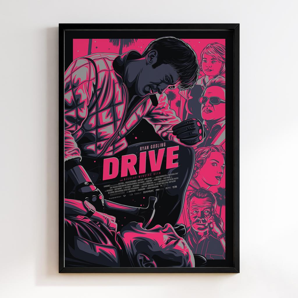 Постер Драйв (Drive) DE01