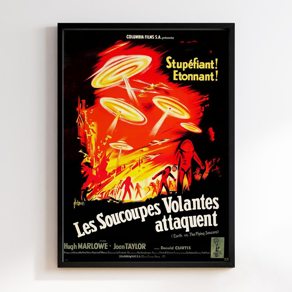 Постер Земля проти літаючих тарілок (Earth vs. the Flying Saucers) ER02