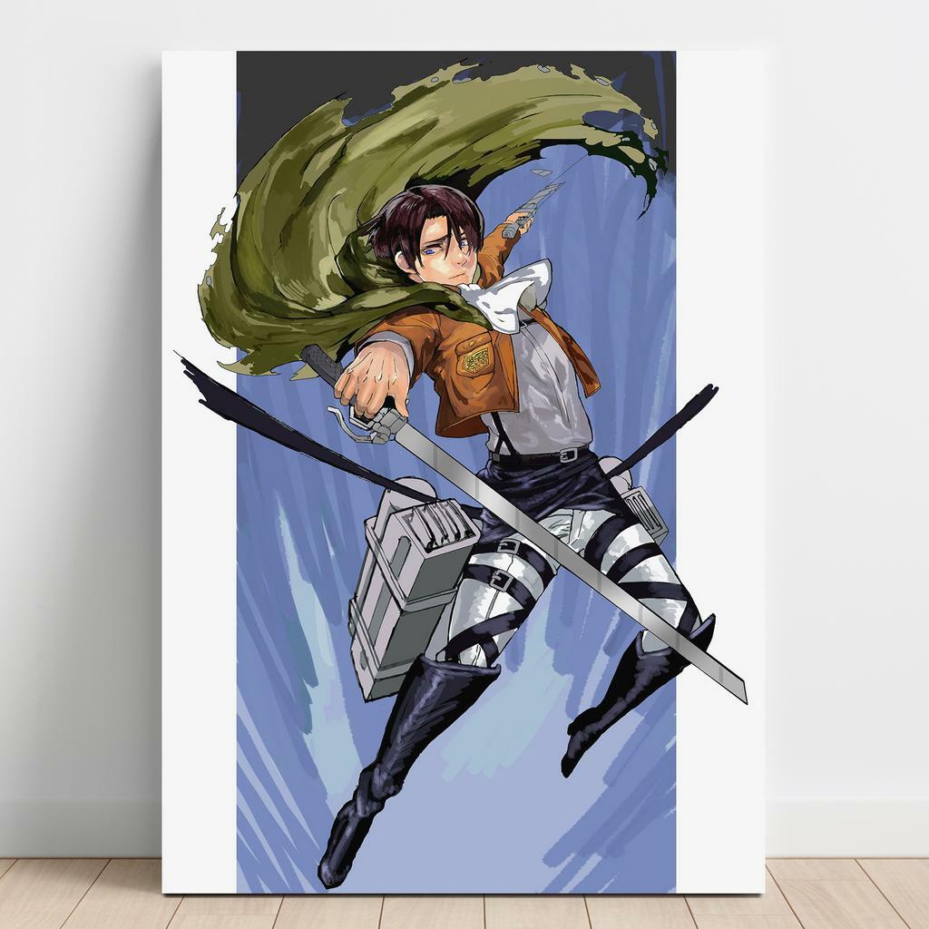 Картина на полотні Атака Титанів (Attack on Titan) AQ10