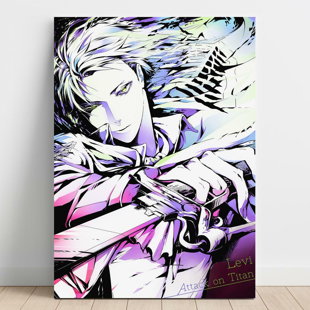 Картина на полотні Атака Титанів (Attack on Titan) AQ13