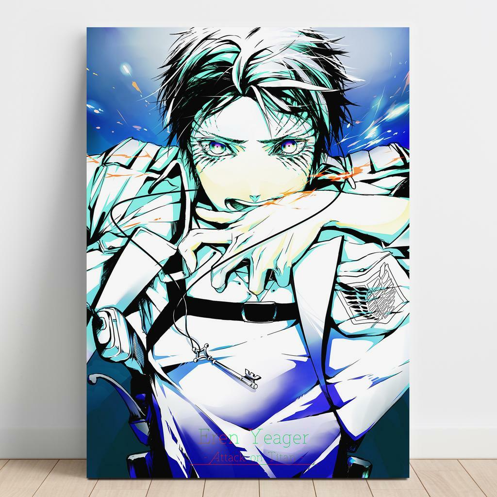 Картина на полотні Атака Титанів (Attack on Titan) AQ14