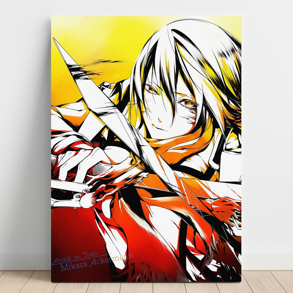 Картина на полотні Атака Титанів (Attack on Titan) AQ15