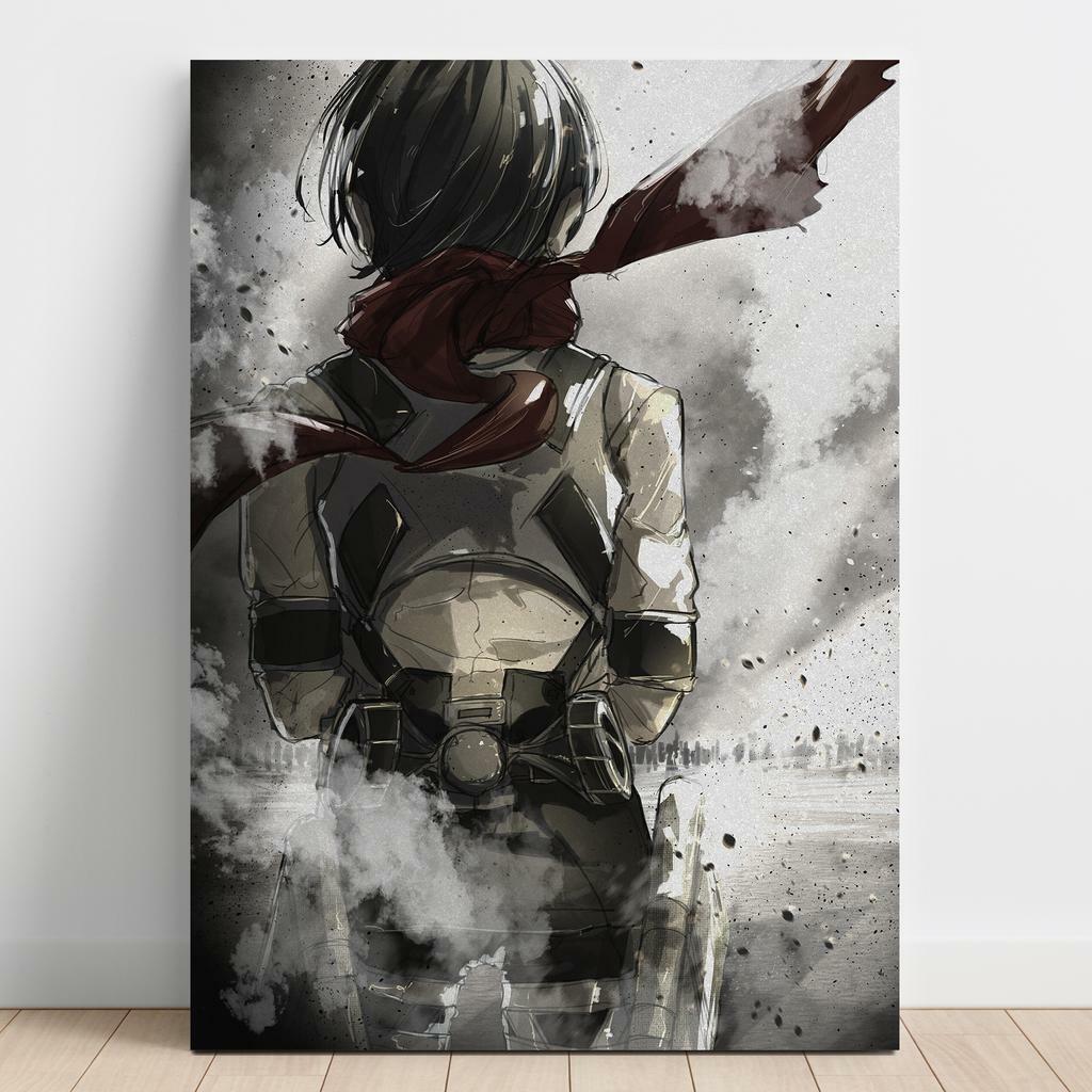 Картина на полотні Атака Титанів (Attack on Titan) AQ16