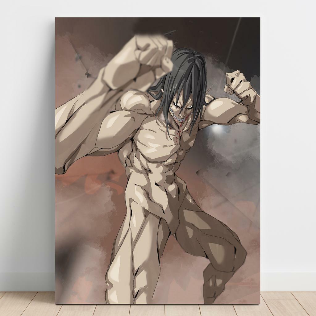 Картина на полотні Атака Титанів (Attack on Titan) AQ17