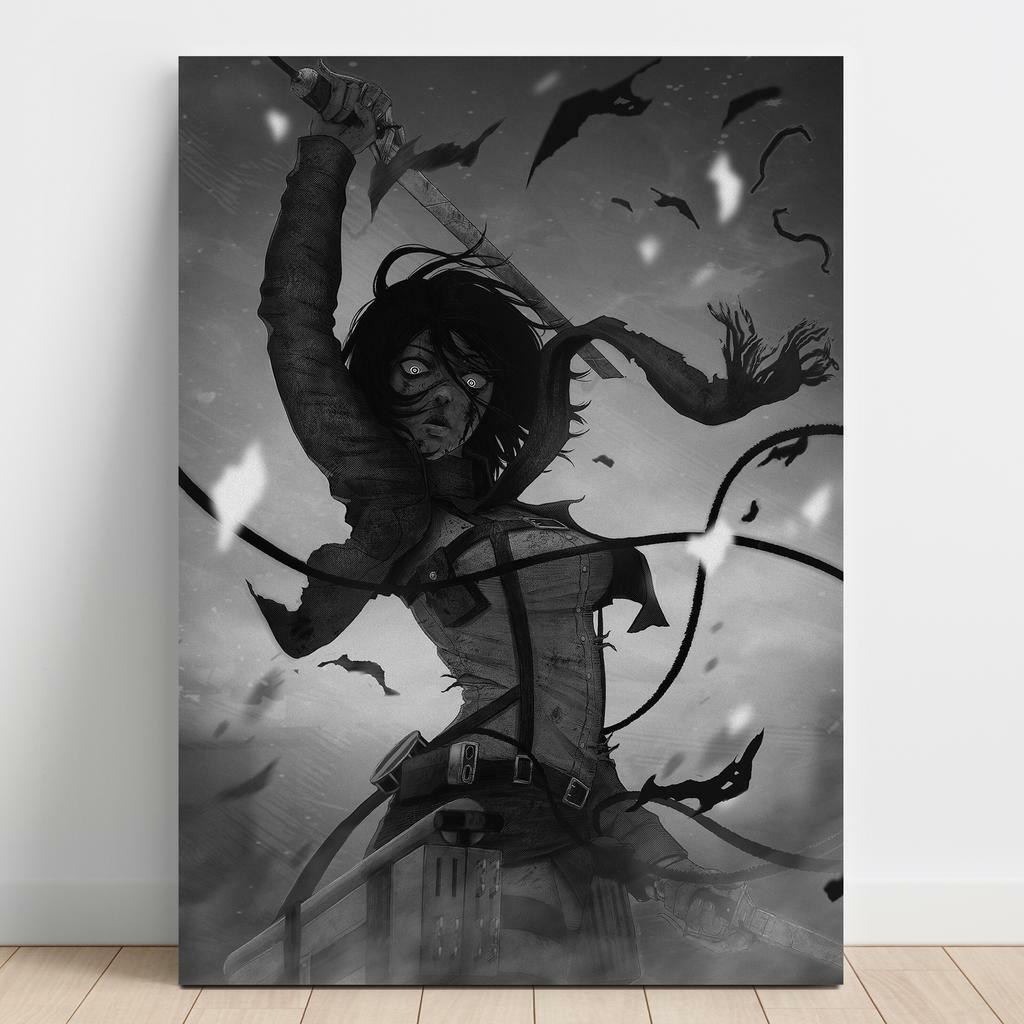 Картина на полотні Атака Титанів (Attack on Titan) AQ18
