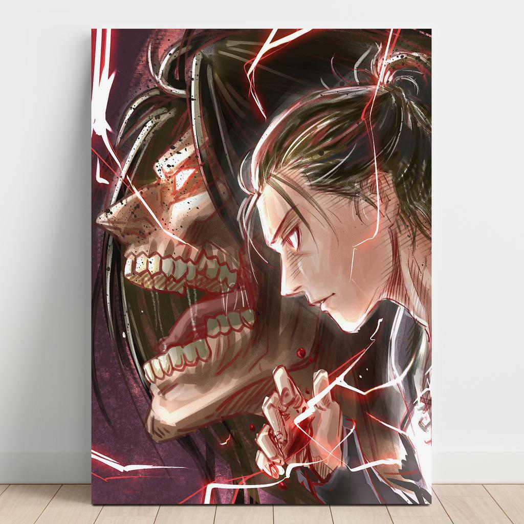 Картина на полотні Атака Титанів (Attack on Titan) AQ20