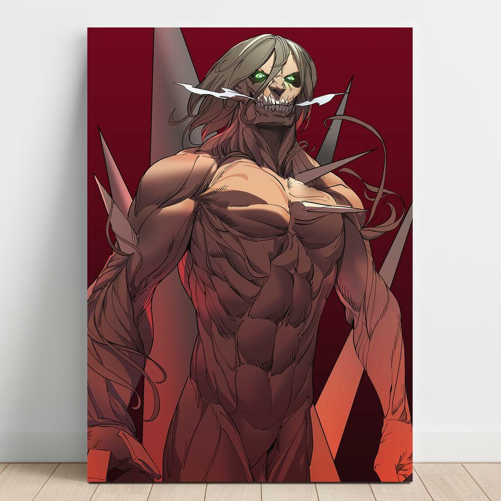 Картина на полотні Атака Титанів (Attack on Titan) AQ222