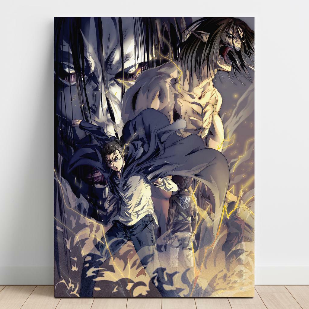 Картина на полотні Атака Титанів (Attack on Titan) AQ31