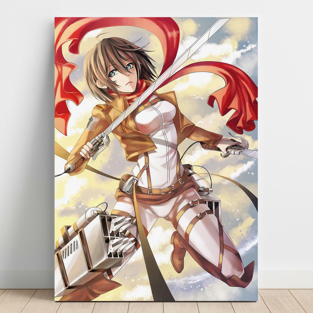 Картина на полотні Атака Титанів (Attack on Titan) AQ36