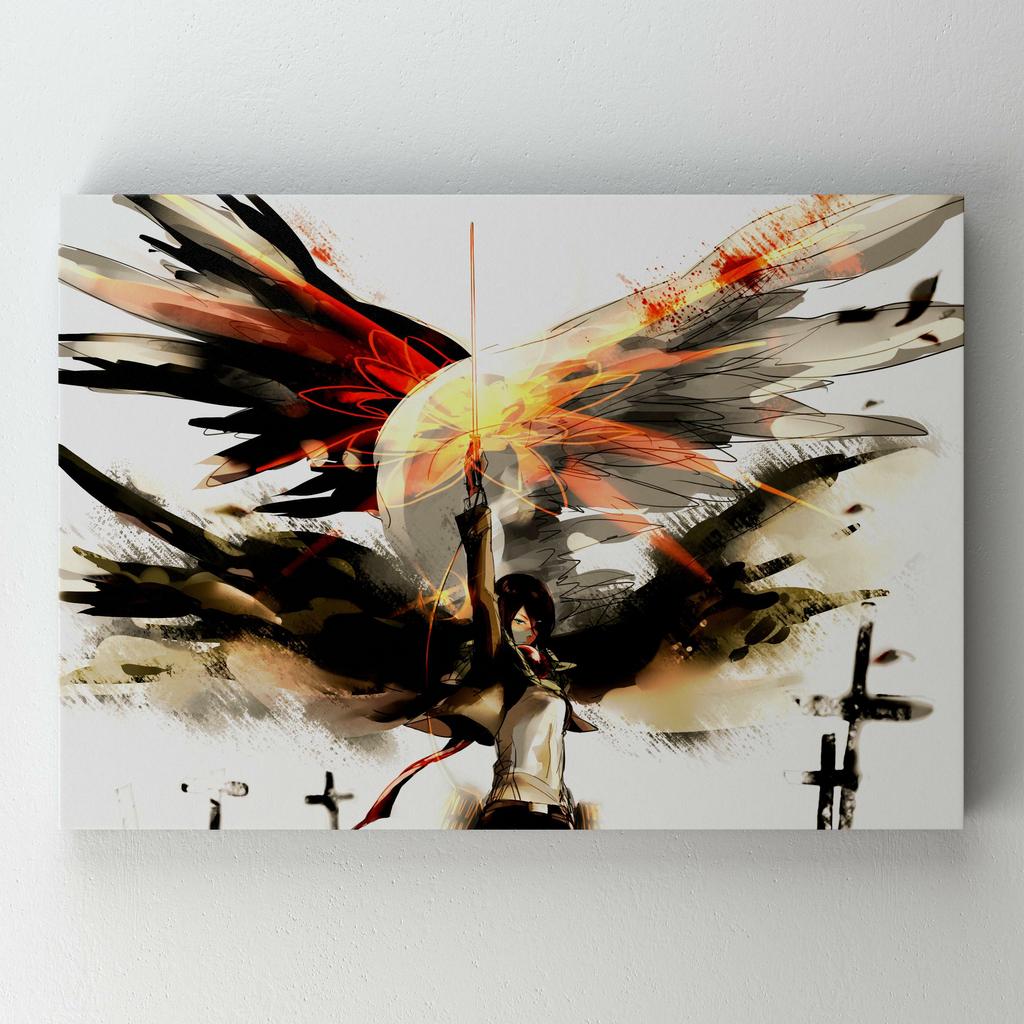 Картина на полотні Атака Титанів (Attack on Titan) AQ37