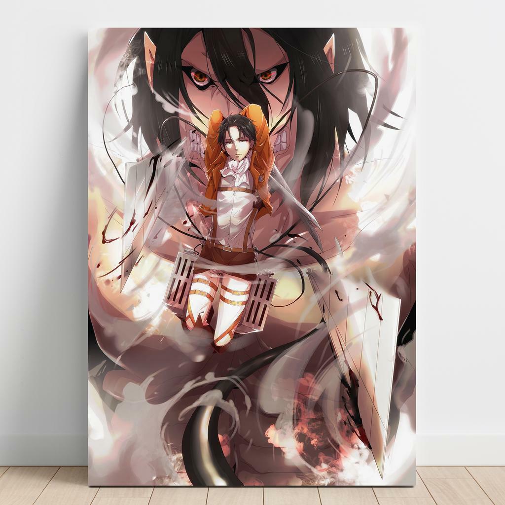 Картина на полотні Атака Титанів (Attack on Titan) AQ38