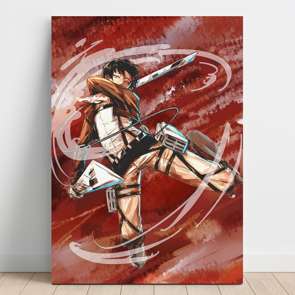 Картина на полотні Атака Титанів (Attack on Titan) AQ40