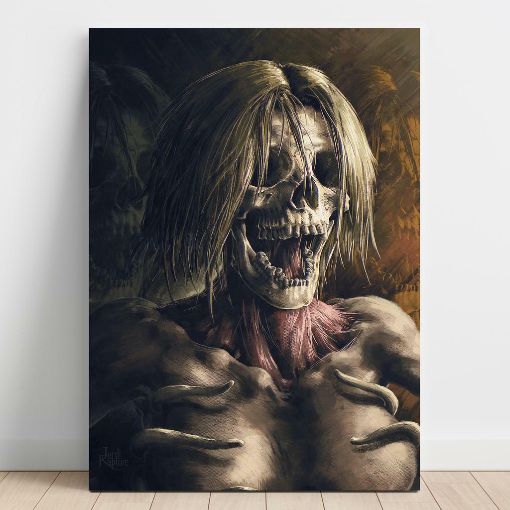 Картина на полотні Атака Титанів (Attack on Titan) AQ42