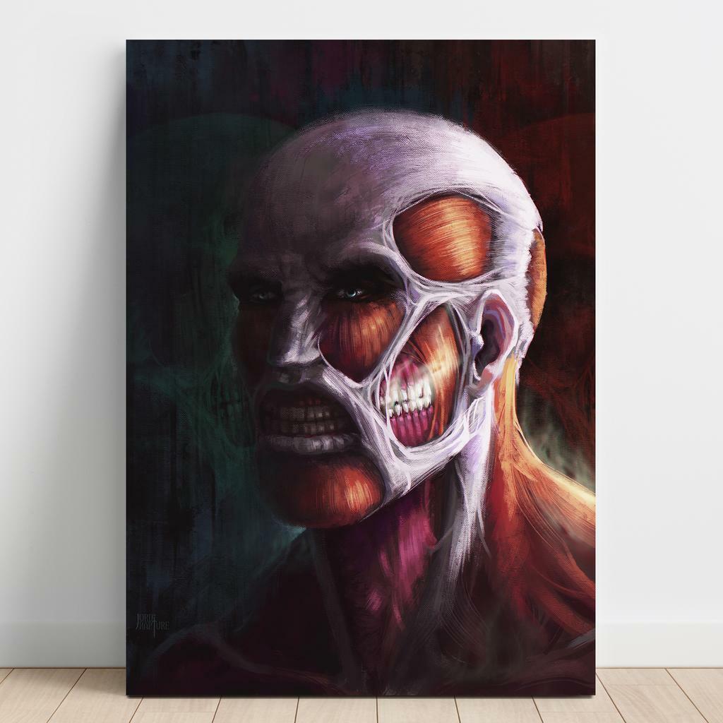 Картина на полотні Атака Титанів (Attack on Titan) AQ45