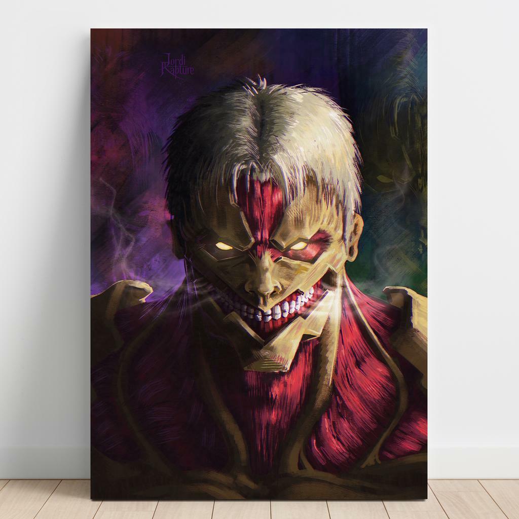 Картина на полотні Атака Титанів (Attack on Titan) AQ49