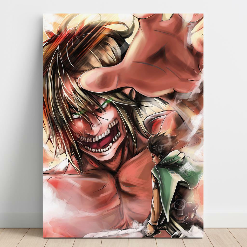 Картина на полотні Атака Титанів (Attack on Titan) AQ59