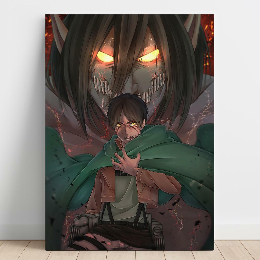 Картина на полотні Атака Титанів (Attack on Titan) AQ61